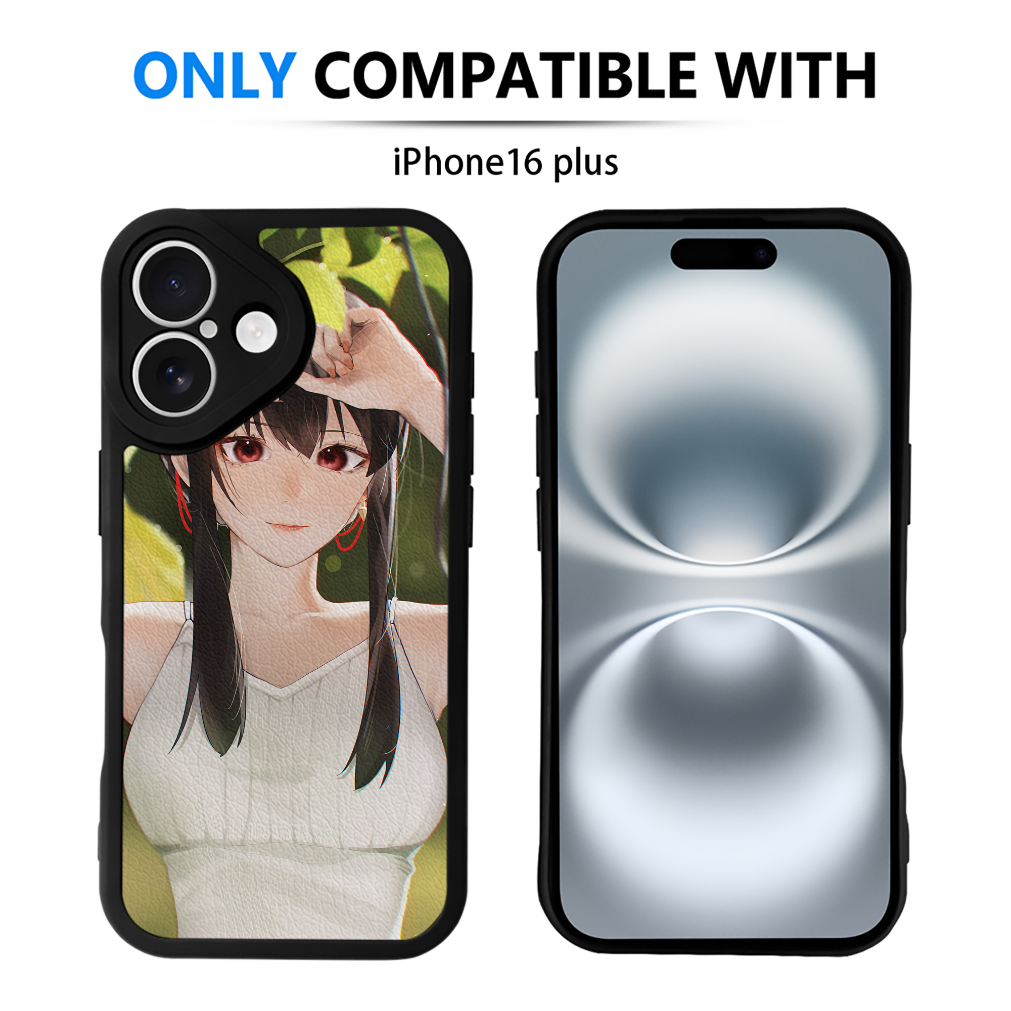 （画像用） SPY×FAMILY间谍家家酒 【iPhone 16シリーズ対応】シリコンスマホケース（レザー調） 材質：シリコン